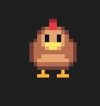 Hen Pixel Pixel Animal –Hen by HD Production