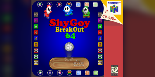 Cover image for ShyGoy BreakOut 64