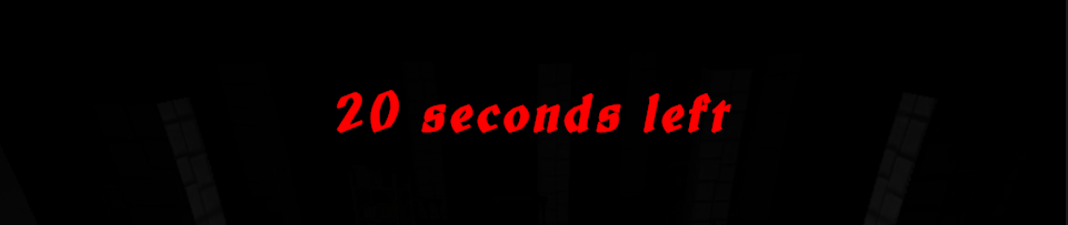 20 seconds left
