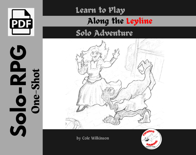 Along the Leyline Learn to Play Solo Adventure