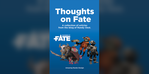 Cover image for Thoughts on Fate: A Collection of Essays on the Fate RPG