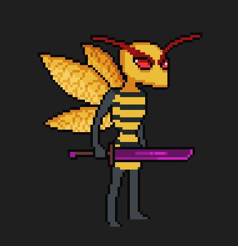 Pixel Art Boss – Killer Bee by HD Production