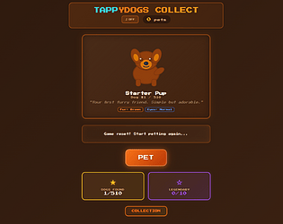 TappyDogs Collect