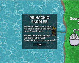 Pinnochio Paddler - Browser