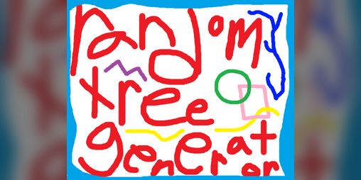 Cover image for random tree generator