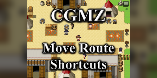 Cover image for [CGMZ] Move Route Shortcuts for RPG Maker MZ