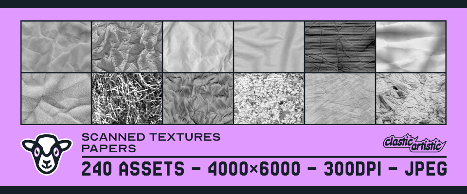 Scanned Textures – Papers