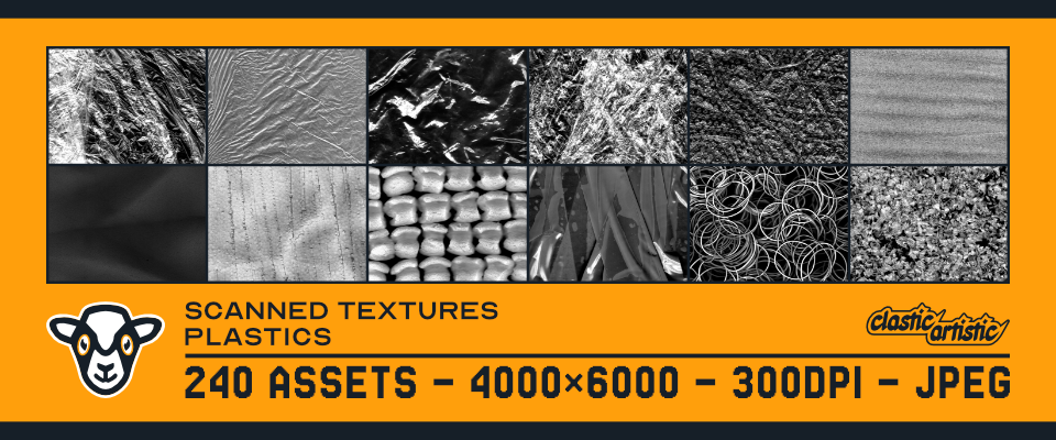 Scanned Textures – Plastics
