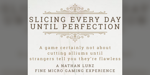 Cover image for Slicing Every Day Until Perfection