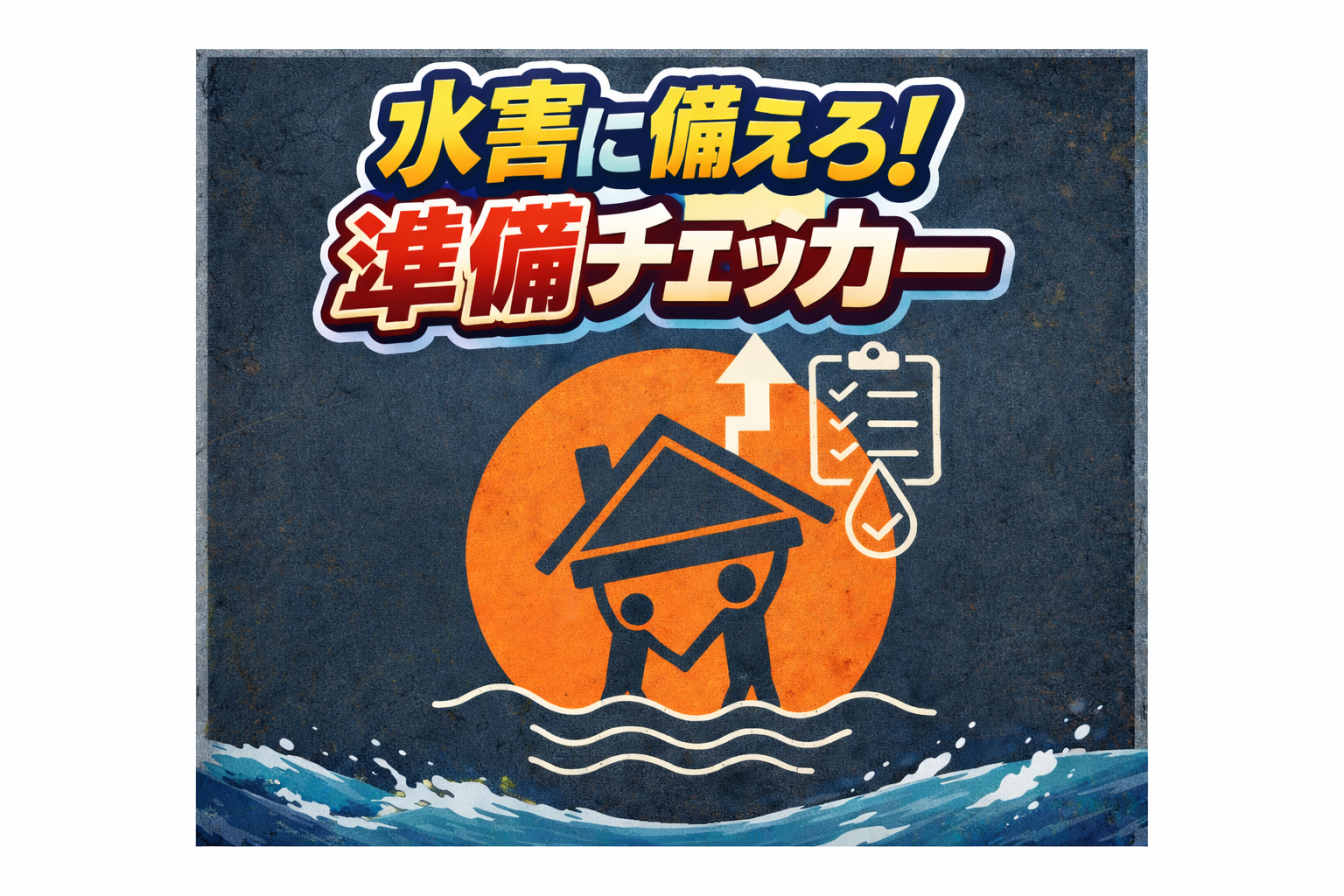 水害に備えろ！準備チェッカー