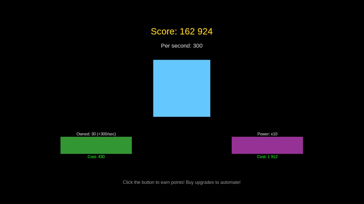 Clicker demo for Qengine by qunerum