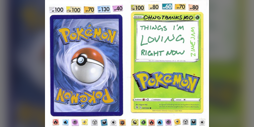 Cover image for Pokemon: Things I'm Loving Right Now