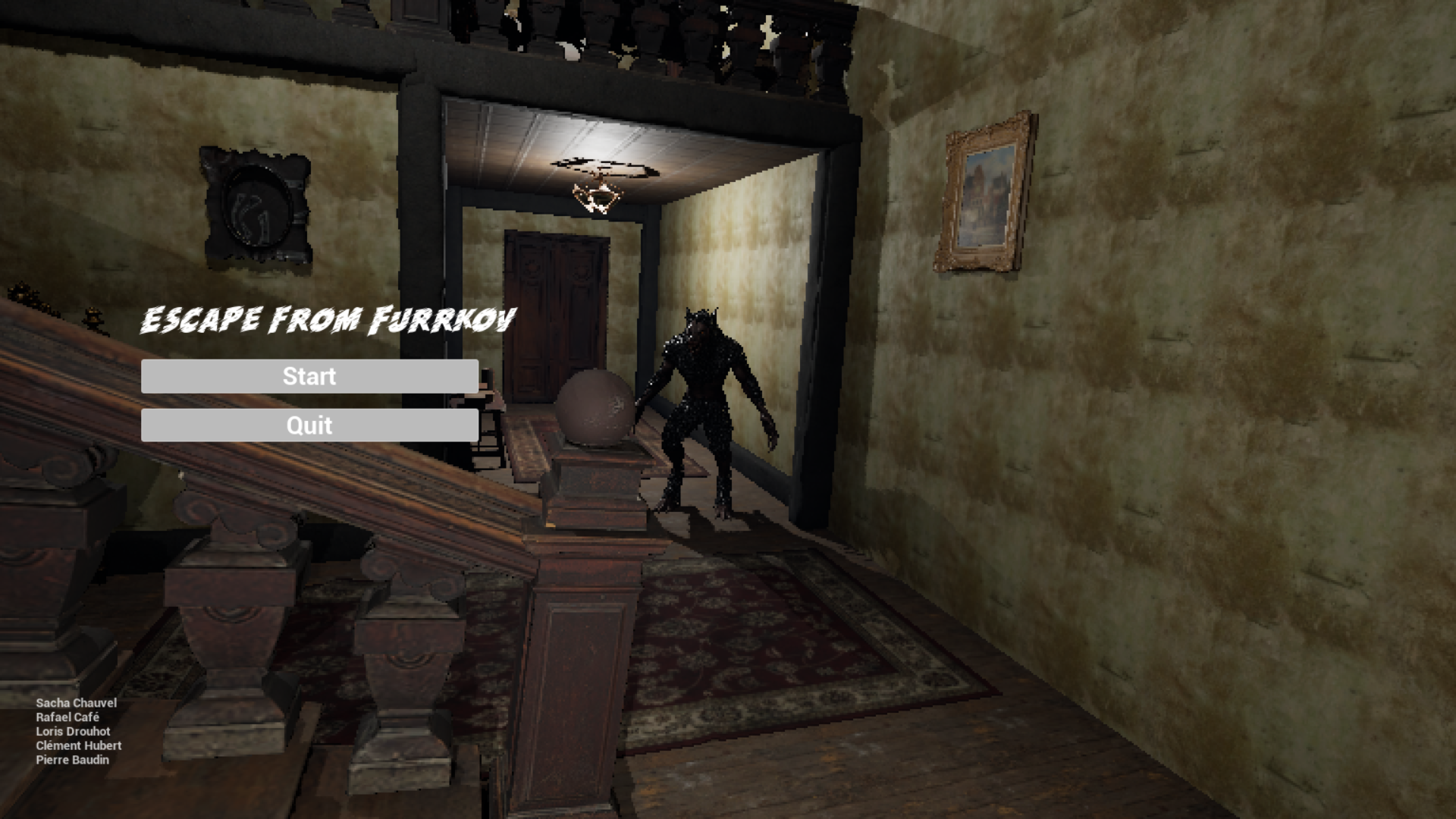 Cover image for Escape from Furrkov