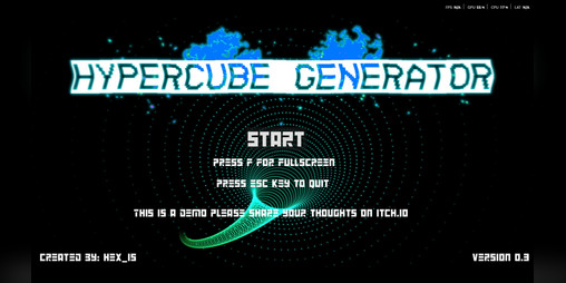 Cover image for HyperCube Generator