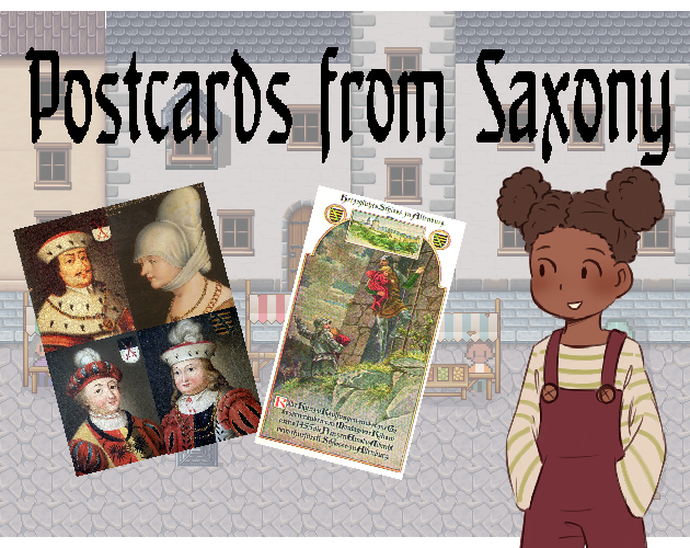 Cover image for Postcards from Saxony