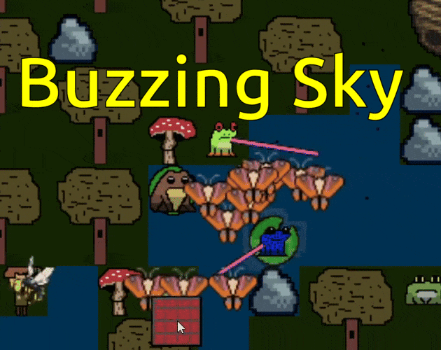 Cover image for Buzzing Sky