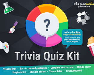 Trivia Quiz Kit Demo