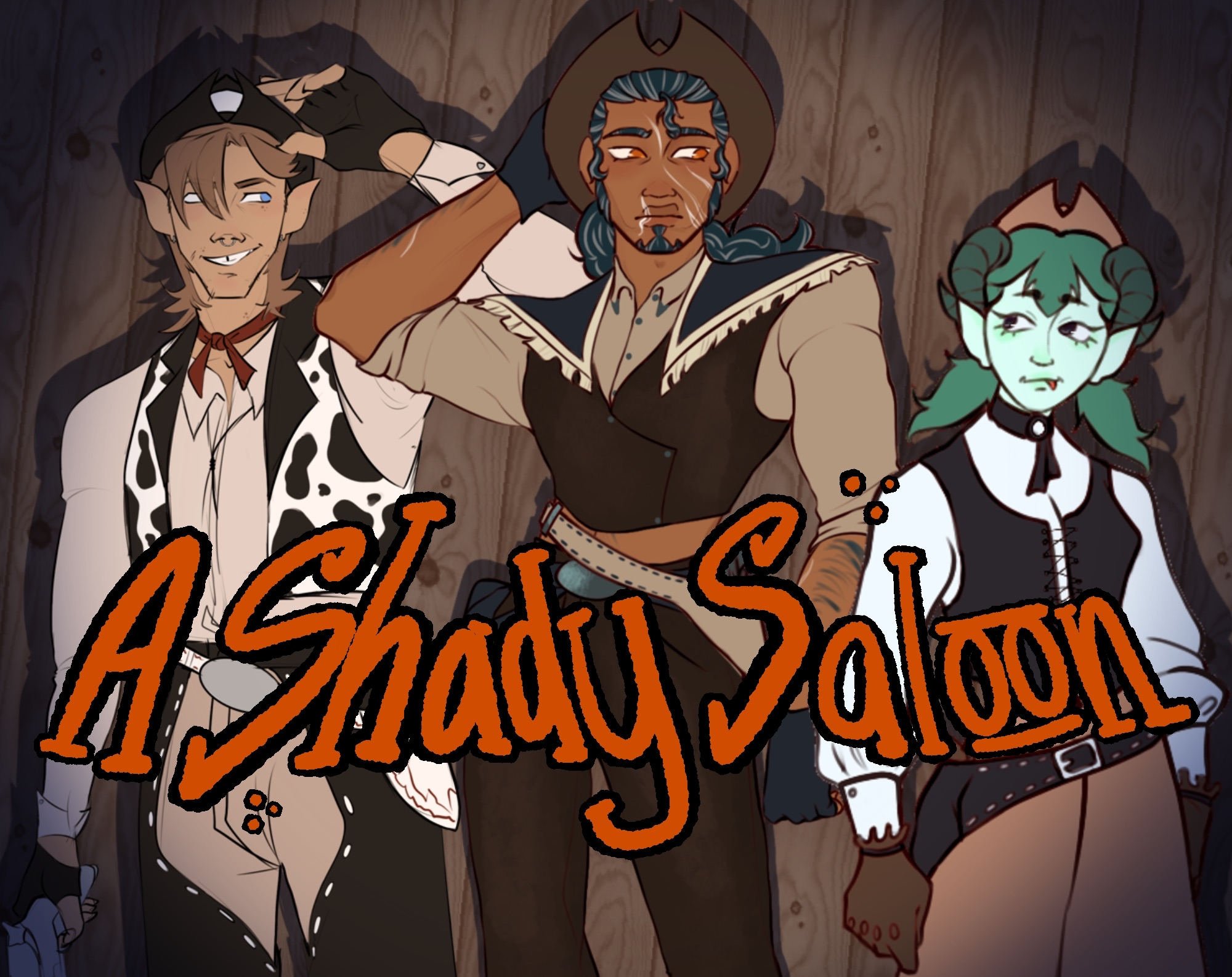 Cover image for A Shady Saloon
