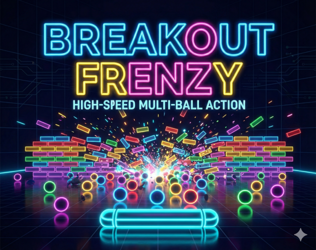Neon Frenzy Breakout