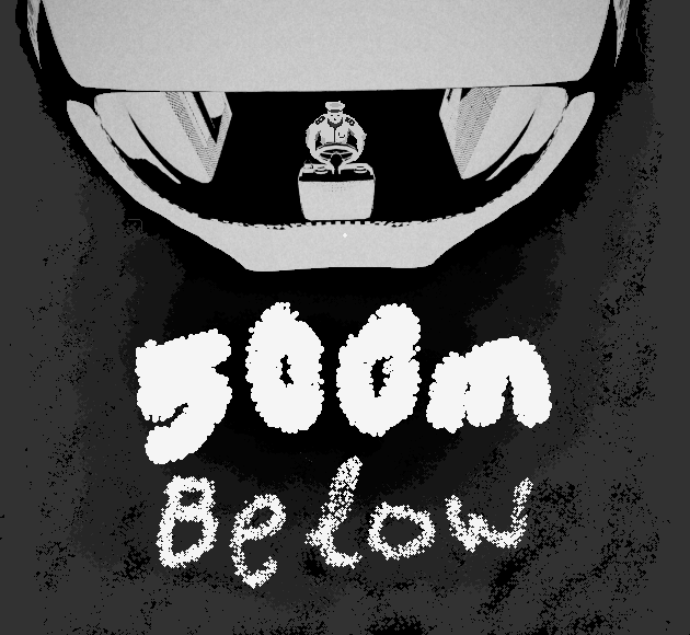 Cover image for Five hundred meters below