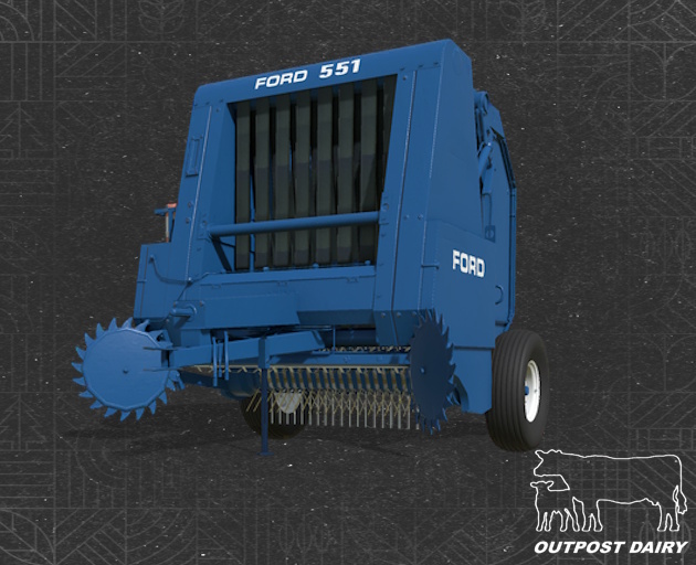 Cover image for FS25 Ford 551 Baler