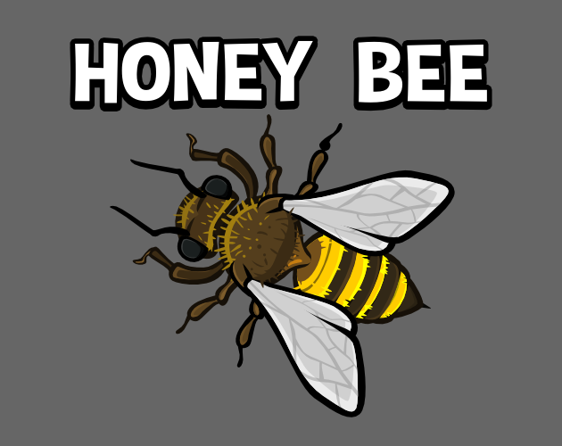 Animated honey bee top down game sprite by Robert Brooks ...