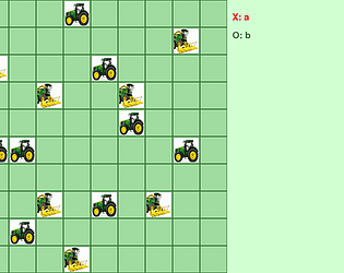 Noughts and Crosses game screenshot