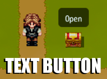 Text Button Plugin For RPG MAKER MZ by Vslav Store