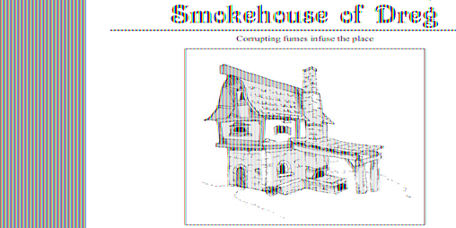 Cover image for Dolmenwood - Smokehouse of Dreg