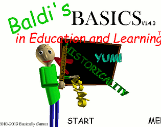 Baldi has broken his ruler