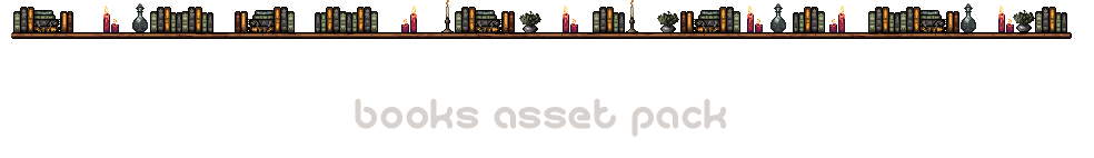 Bookshelves asset pack