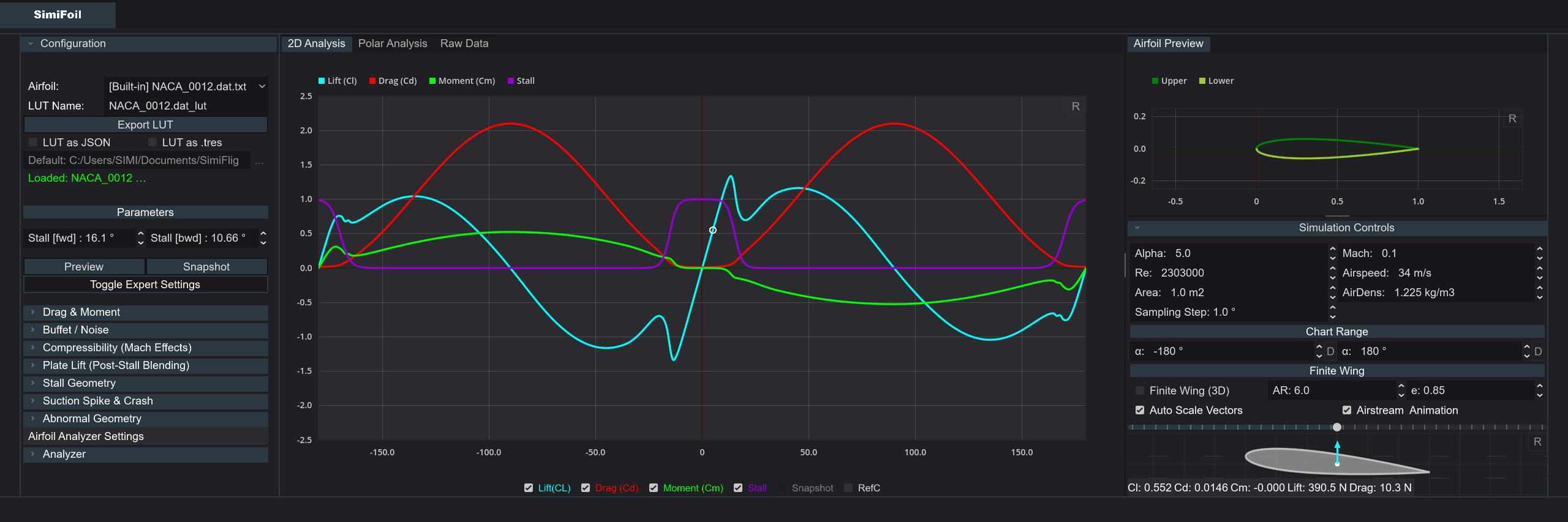 SimiFlight - SimFoil