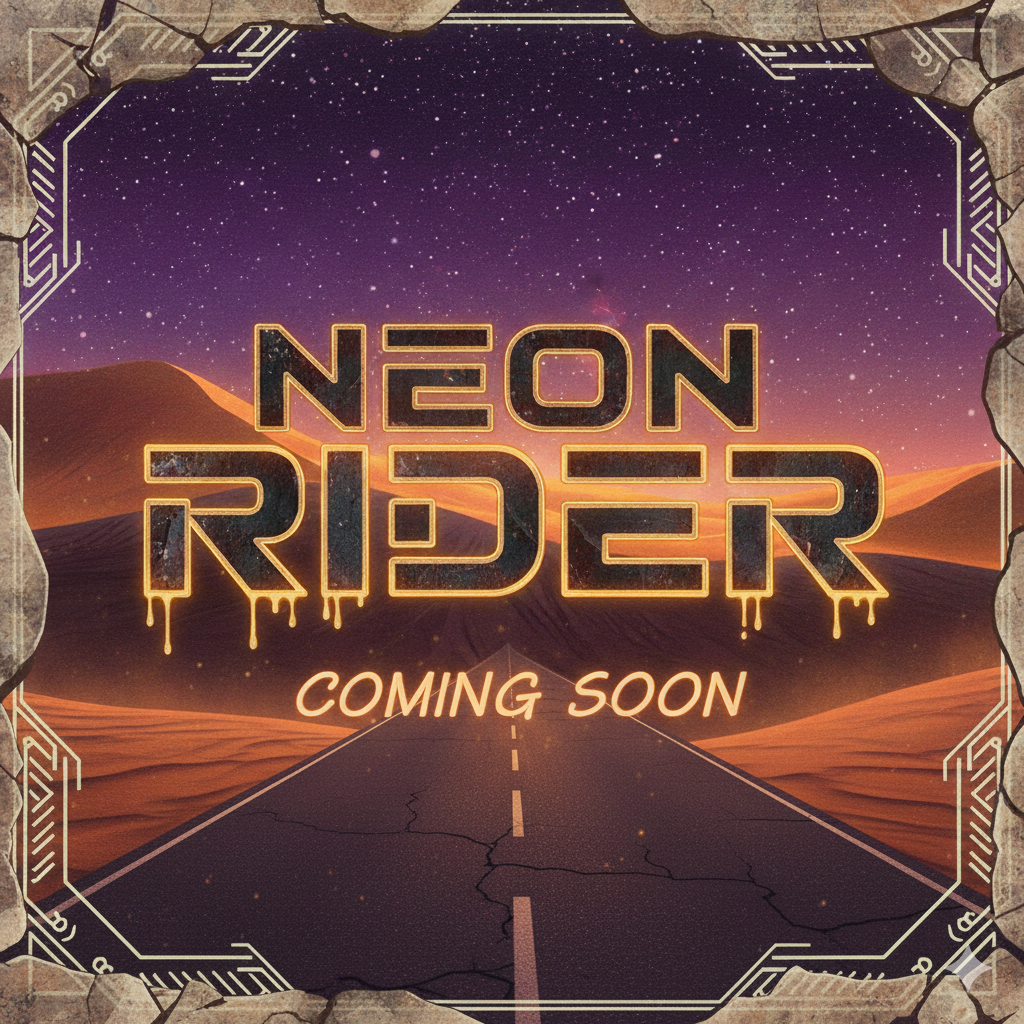 Neon Rider Font Neon Rider by Artifact Studios