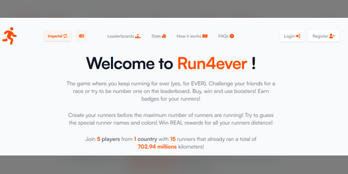 Cover image for Run4ever