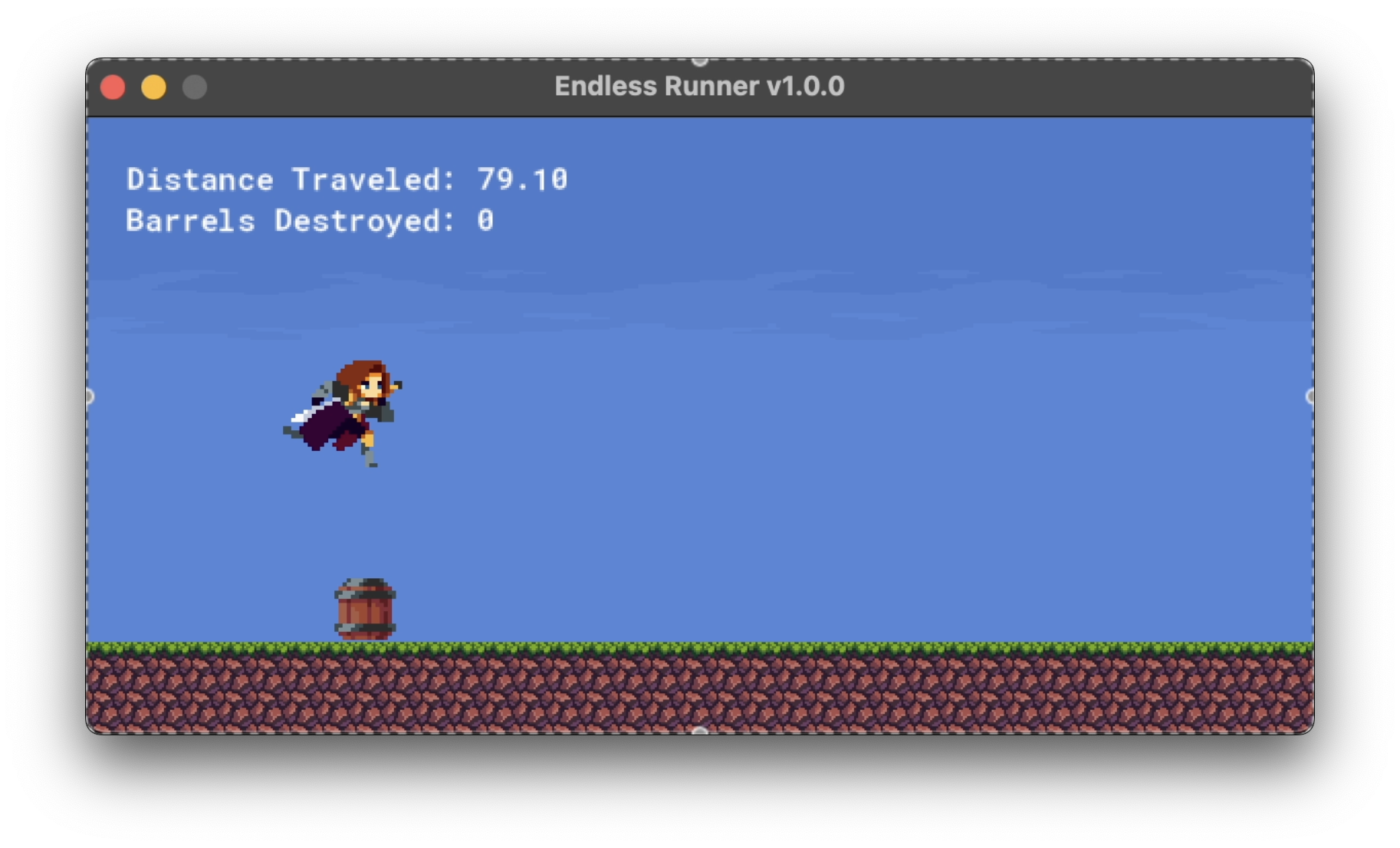 🛤️ Endless Runner – v1.0.0 Release - Endless Runner by Jenny Spicer