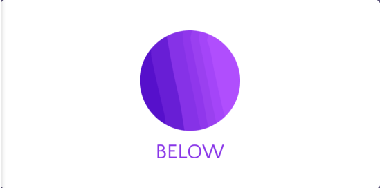 Cover image for BELOW