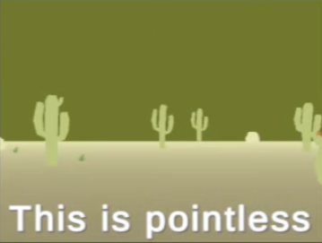 Cover image for The Pointless Game