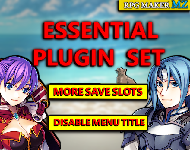 RPG Maker MZ - Essential Plugin Set by prairiecat