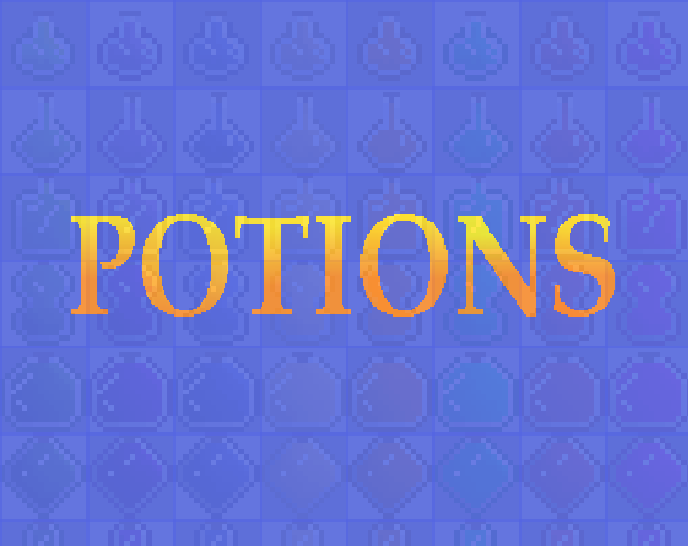 POTION PIXEL ART PACK by Art Pixel Studio