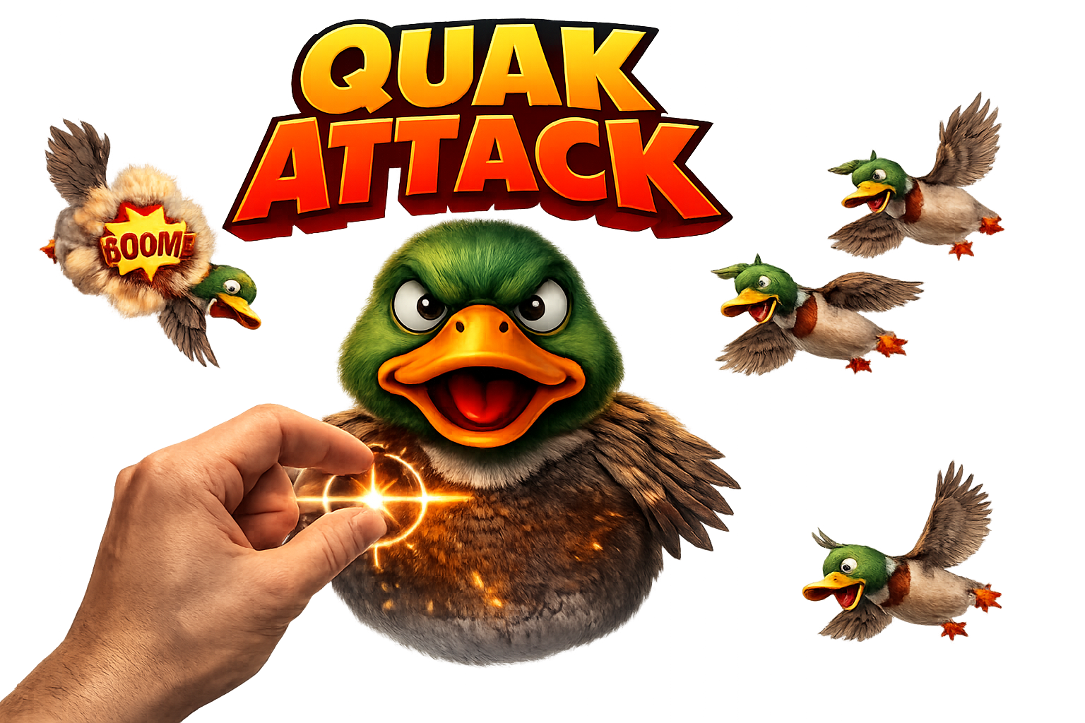 Quak Attack - AR Shooter Game