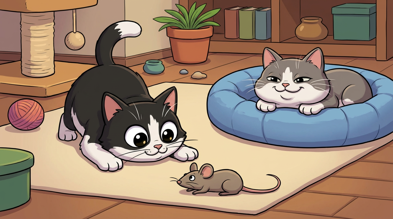 Cash and Back: catch the mice