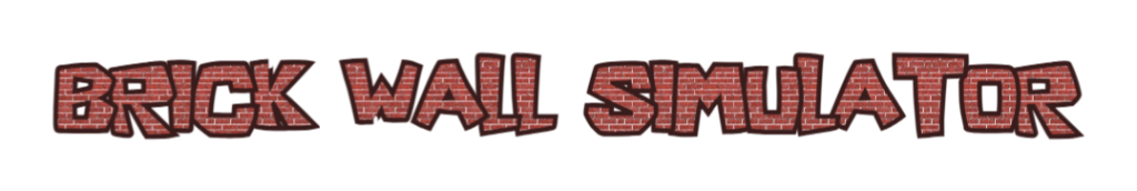 Brick wall Simulator
