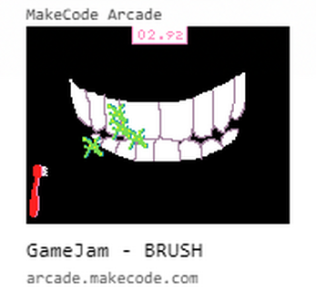 Dragon Mountain Design contributed a great/gross tooth brushing mini-game