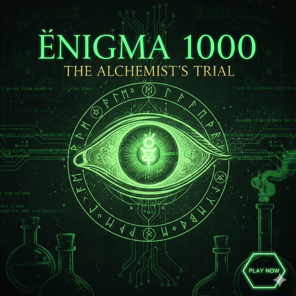 ENIGMA 1000 : The Alchemist's Trial