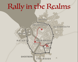 Rally in the Realms   - Race through any fantasy map you can find: cities, dungeons, even entire kingdoms 