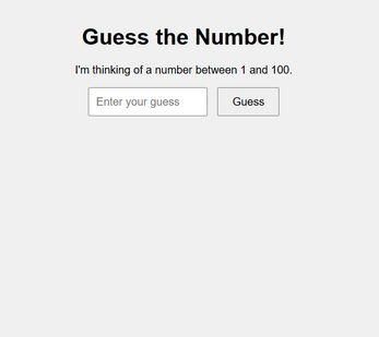 Number guessing game by StillwakeStudios