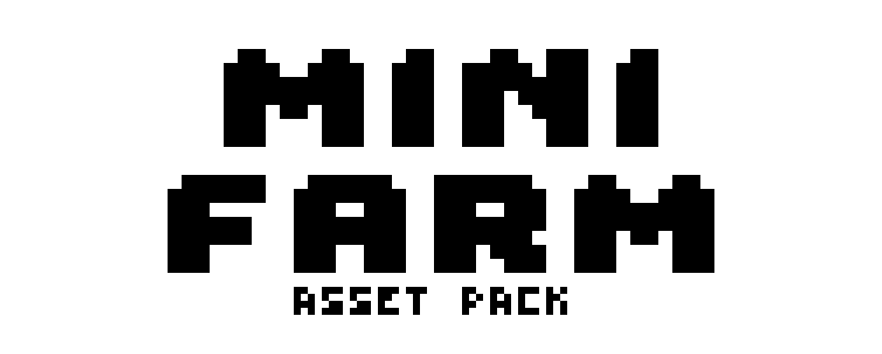 Mini Farm - Asset Pack, 8x8 pixels