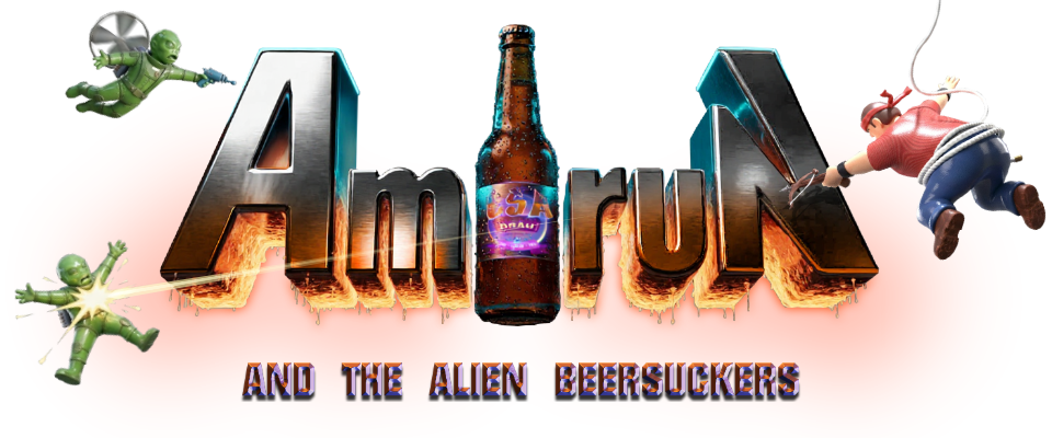 AmiRun and the Alien Beersuckers