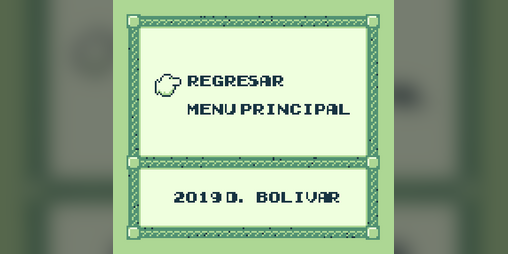 Cover image for Menu con GBStudio