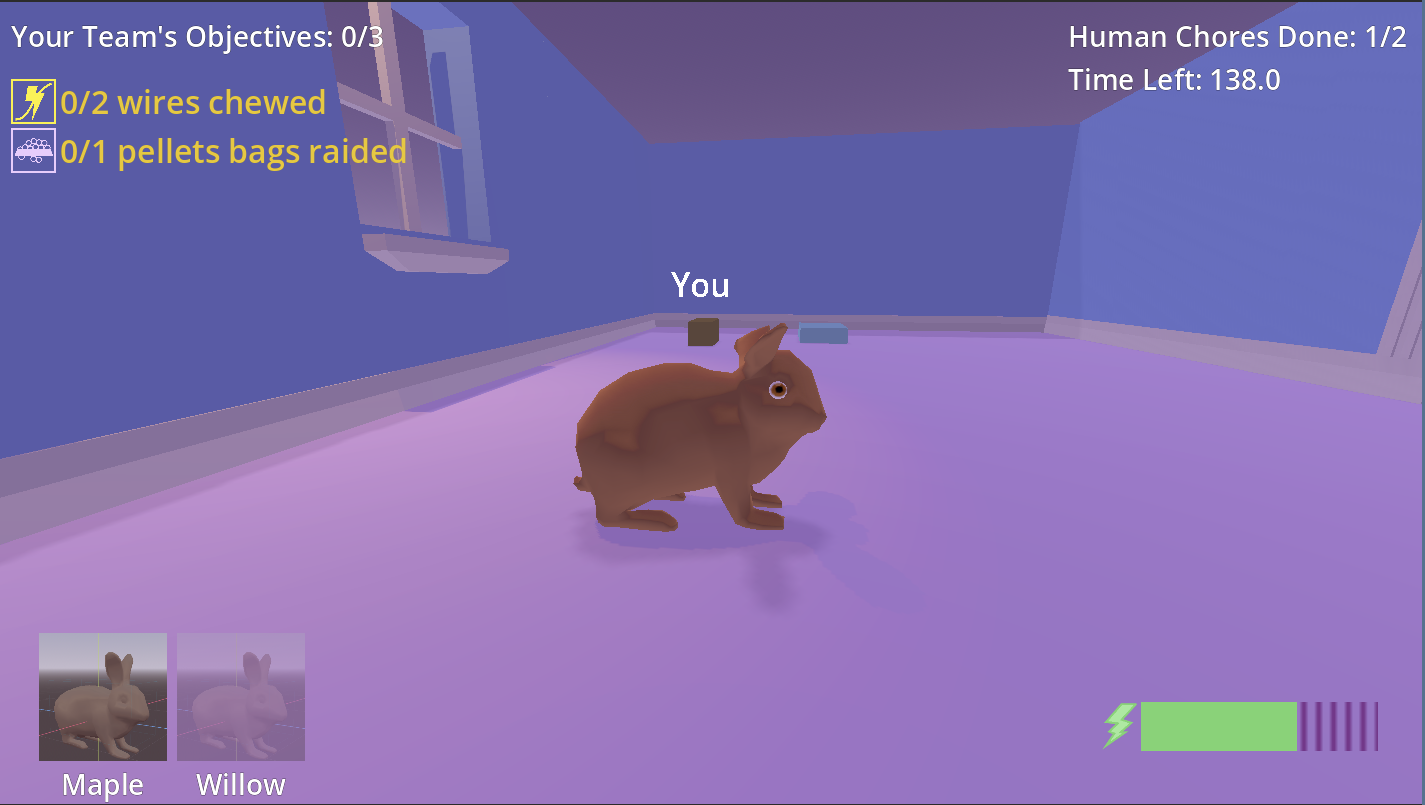 More wild rabbit behavior on the way - [Demo] Wild Rabbits by rabbit ...